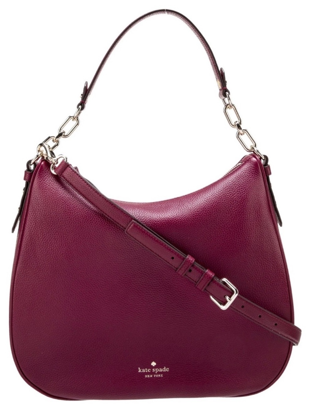 Kate Spade mulberry street vivian shoulder bag in burgundy